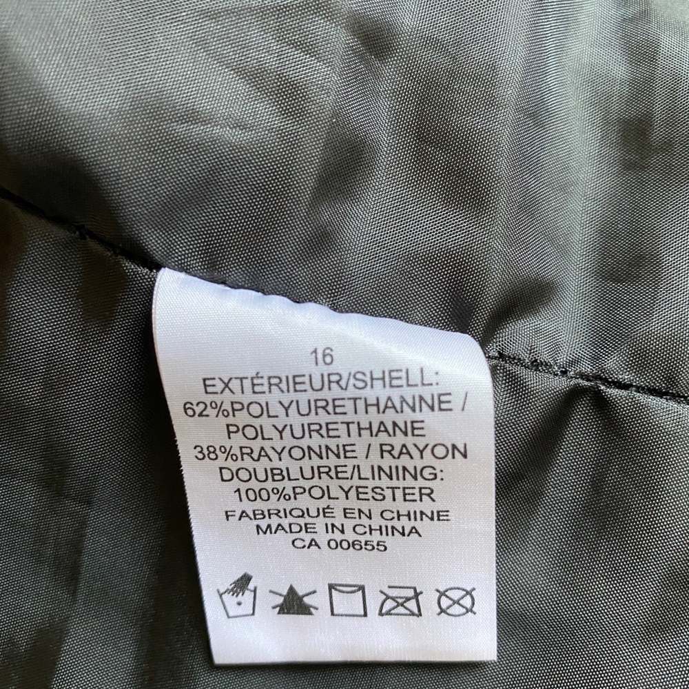 Faux Leather Moto Jacket 16 - Picture 3 of 4